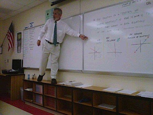 New Smyrna Beach High School teacher Frederick Fernandez